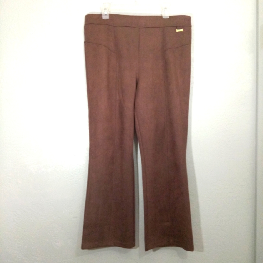 Marc New York Faux Suede Career Pants Leggings